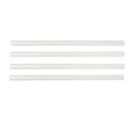 Pajitas de plástico reutilizables de 10 x 200 mm de diámetro, pajitas reutilizables y sostenibles, 50 unidades