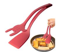 Pala con pinza para pala | Pala de pastel con pala para alimentos - Pala de pinza para carne multifuncional en carne, pescado, hamburguesa, barbacoa, freír, panqueques,