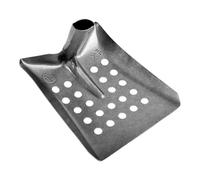 Pala de drenaje de acero manganeso resistente con ergonómico para aguas residuales eficientes pala de limpieza de drenaje de jardinería con diseño de malla