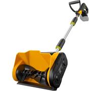 Pala de nieve inalámbrica compatible con batería DeWalt de 20 V, soplador de nieve eléctrico de tamaño completo de 11 pulgadas