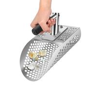 Pala De para Detección De Metales,Herramienta De Excavación Pesada De Mano | Cuchara para Detector de Metales | para Adultos Aficionados en Río Playa Lago Foso Busqueda de Oro