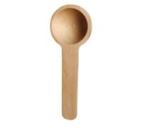 Pala de sal de baño, pequeña cuchara de madera, cuchara de leche en polvo de madera para miel, utensilios de cocina para especias, azúcar de miel, de cocina