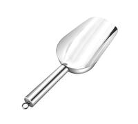 Pala for servir fiestas de acero inoxidable, pala multiusos for alimentos helados, cuchara cocina resistente al óxido, herramienta alimentación for barbacoa, 6 uds para Harina, Comida, Frijoles(M)
