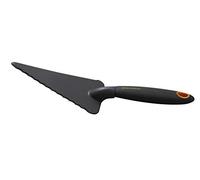 Pala multiusos de nailon con mango de agarre suave, 29 x 7,8 x 5,2 cm, colección suave, color negro y naranja, 1 unidad.