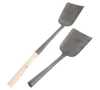 Pala para Carbón de Hierro y Madera 2 Piezas Mango Largo