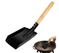 Pala Para Cenizas De Estufa De Leña - Recogedor De Carbón Con Mango Ergonómico De Madera | Pala Tamizadora De Cenizas | Para Cocina Exterior Interior Limpieza Estufa Jardín
