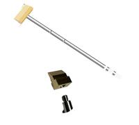 Pala para raspar, espátula, punta de hierro para estación de soldadura T12, herramienta de punta de soldadura 1401/1402 / 1403/1404 / 1405/1406, soldador de calentamiento rápido
