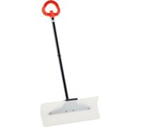 Pala quitanieves de plástico de 60 cm (24 pulgadas), robusta, para uso invernal, ideal para limpiar entradas de vehículos