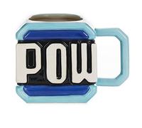 Paladone Taza de cerámica Bloque de Pow – Producto oficial Nintendo, coleccionable para fans