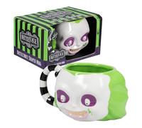 Paladone Taza 3D Cabeza Beetlejuice Cerámica 380 mls Producto oficial