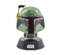 Paladone Lámpara nocturna Star Wars Bobba Fett 3D Icon BDP – Oficial Disney Mandalorian, Verde