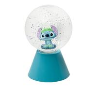 Paladone - Bola LED con purpurina de Lilo y Stitch de Disney, globo de nieve luminoso que cambia de color con licencia oficial para niños, adolescentes y adultos, diseño compacto