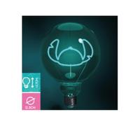 Paladone - Bombilla LED de neón decorativa E27 de Stitch con licencia oficial de Disney - Para cualquier lámpara compatible con Edison, regalo coleccionable de Lilo y Stitch, para dormitorio y hogar