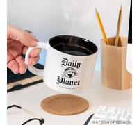 Paladone DC Comics Superman Daily Planet Taza de 400 ml con licencia oficial, para café, té, chocolate caliente y más, regalo para hombres y fans de los superhéroes
