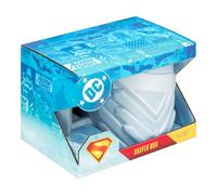Paladone DC Comics Superman Fortress of Solitude Taza de cerámica de 650 ml con licencia oficial, tamaño grande para té, chocolate caliente y más, regalo para fans de los superhéroes