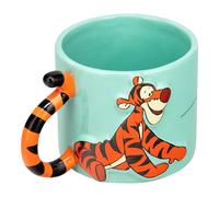 Paladone Taza cerámica grande Disney Tigger Tail con licencia oficial para café, té y chocolate