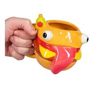 Paladone Fortnite Durrr Burger Taza de cerámica de 450 ml con licencia oficial, con forma divertida, para café, té, chocolate caliente y más, idea de regalo para niños