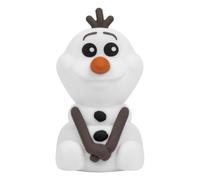 Paladone Lámpara Frozen Olaf SquishyGlo, silicona, recargable, licencia oficial Disney, 15 cm