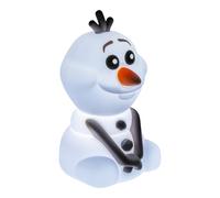 Paladone Lámpara Frozen Olaf SquishyGlo, silicona, recargable, licencia oficial Disney, 15 cm