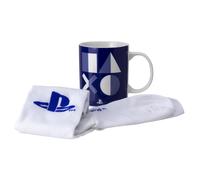 Paladone juego de tazas y calcetines de playstation, producto oficial