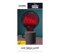 Paladone – Lámpara de neón LED Mickey Mouse – Licencia oficial Disney, bombilla E27