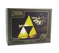 Paladone Lámpara Trifuerza Zelda - Lámpara de Ambiente, Decoración para Oficina o Dormitorio, Regalo para Gamers, Funciona con Pilas, Producto Oficial de Nintendo