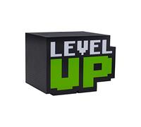 Paladone Level Up PP8588 - Luz de nivel con sonido retro para juegos, funciona con pilas, multicolor