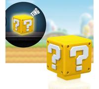 Paladone luz bloque de pregunta super mario - lámpara oficial super m