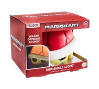 Paladone Luz de caparazón rojo Super Mario con sonido - Producto oficial Nintendo, decoración para sala de juegos y hogar