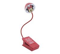 Paladone Luz de lectura Minnie Mouse – Luz de libro Disney portátil para leer en la cama y viajes