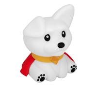 Paladone - Luz de silicona SquishyGlo de Krypto el superperro, con licencia oficial de DC Comics, para niños, adolescentes y adultos, sin cable y recargable, artículo coleccionable