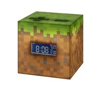 Paladone Reloj con despertador Minecraft multicolor