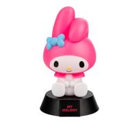 Paladone My Melody Icon Light - Producto Sanrio con licencia oficial | Luz de carácter de 13 cm • Suave resplandor cálido • Portátil a pilas • Decoración de escritorio bonita • Regalo Sanrio