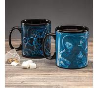 Paladone PP6637DD Taza, cerámica, Azul y negro, 11 x 10 x 15 cm