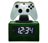Paladone Reloj despertador digital con control de Xbox, luz nocturna, licencia oficial de juegos