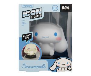 Paladone sanrio cinnamoroll icon light, 9cm kawaii figurine lamp, aaa