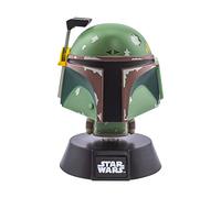 Paladone Star Wars Bobba Fett 3D Icon BDP | Carácter icónico Oficial de Disney Mandalorian | Empire Strikes Back | Luz Nocturna Brillante o lámpara de Escritorio, Verde