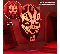 Paladone star wars darth maul light - lámpara frontal led, montaje en
