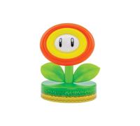 Paladone Lámpara Super Mario Flor de Fuego – Luz LED 10 cm, funciona con pilas, oficial Nintendo