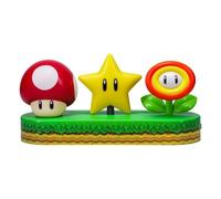 Paladone Lámpara de ambiente Icon Light Super Mario Bros, 30 cm, licencia oficial, pilas AAA