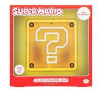 Paladone super mario - lámpara de pared led de neón