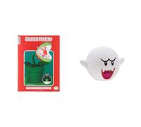 Paladone Super Mario - Piranha Plant Posable Lamp BDP (PP6348NN) & Boo Light with Sound Does Not Apply Luz de Escritorio, Dibujos Animados, Multicolor, Talla única (PP8017NN)
