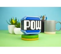 Paladone super mario pow block icon light - producto oficial de ninten