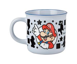 Paladone Super Mario - Taza de cerámica que cambia de color, 350 ml, vaso oficial de Nintendo®