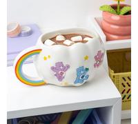 Paladone – Taza con forma de nube Osos Amorosos – Cerámica 450 ml, asa arcoíris, licencia oficial