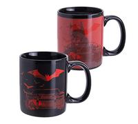 Paladone Taza de café de cerámica The Batman Heat Change de 300 ml, PP9772TBM