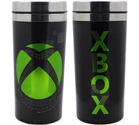 Paladone Taza de viaje XBOX - Termo oficial, mantiene bebidas calientes y frías, regalo para gamers, óptimo para viajes, 450ml (15 oz)