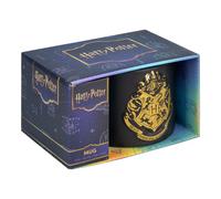 Paladone taza grande de 400 ml con escudo en relieve de hogwarts, acab
