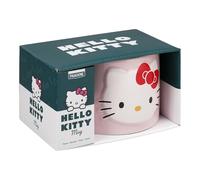 Paladone Taza de café Hello Kitty – 400 ml, cerámica rosa pastel, licencia oficial Sanrio