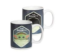 Paladone- The Mandalorian: Taza de El niño (Baby Yoda), The bounty, que cambia de color con el calor, 300ml